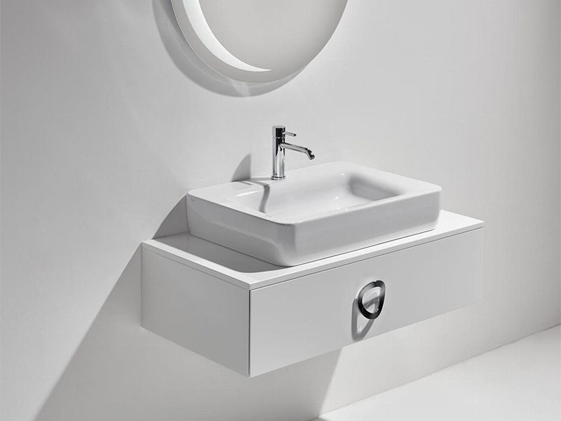 Раковина накладная/подвесная 70см Simas Henges HE10 белый