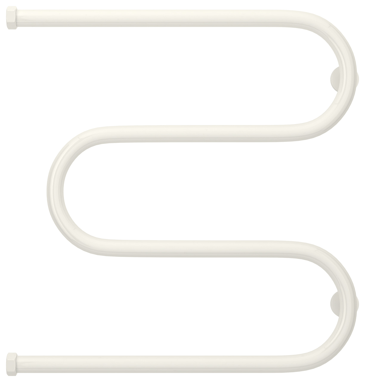 Полотенцесушитель водяной Сунержа М-образный 60х60 белый