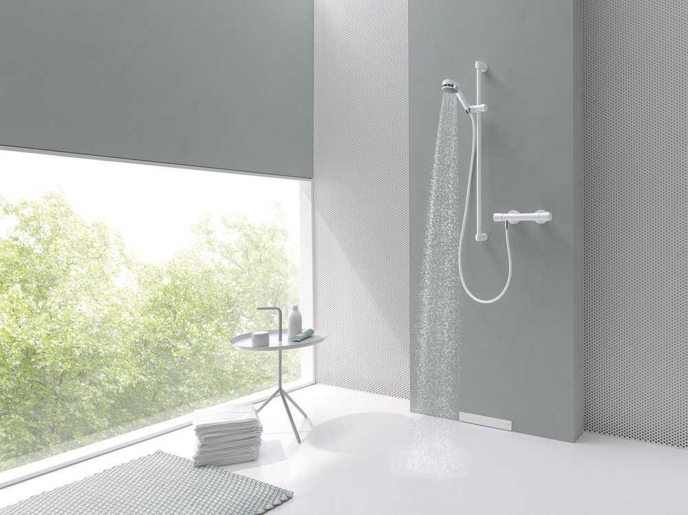 Душевой гарнитур Kludi Zenta 6085091-00 Белый Хром