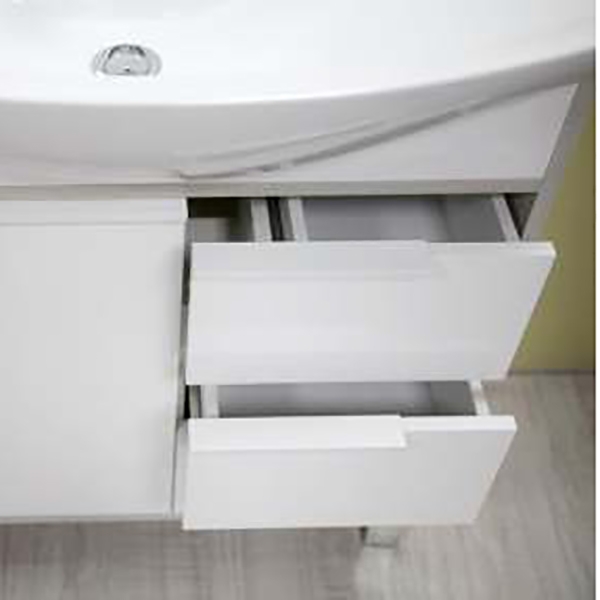 Тумба под раковину Акватон Рико 65 1A213301RIB90 Белый Ясень фабрик