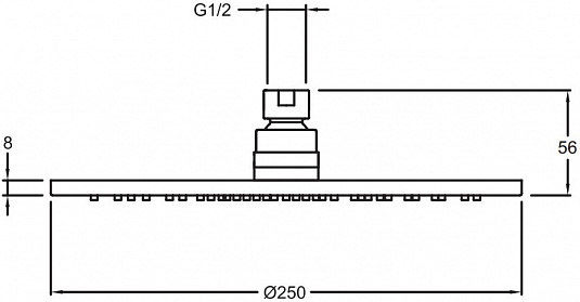 Встраиваемая душевая система Jacob Delafon Modulo E30758-CP хром