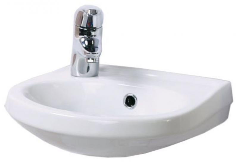 Раковина подвесная 35см Sanita Лада LDASAWB01 белый