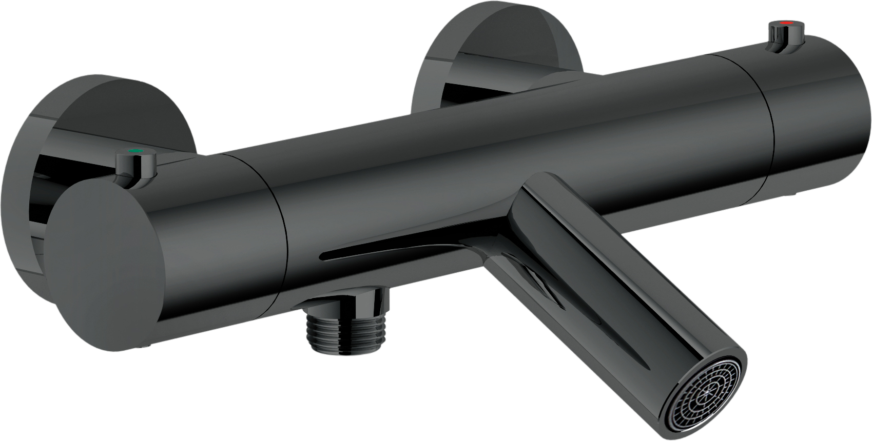 Термостат для ванны с душем Nobili Velis VE125010/1FLP черный