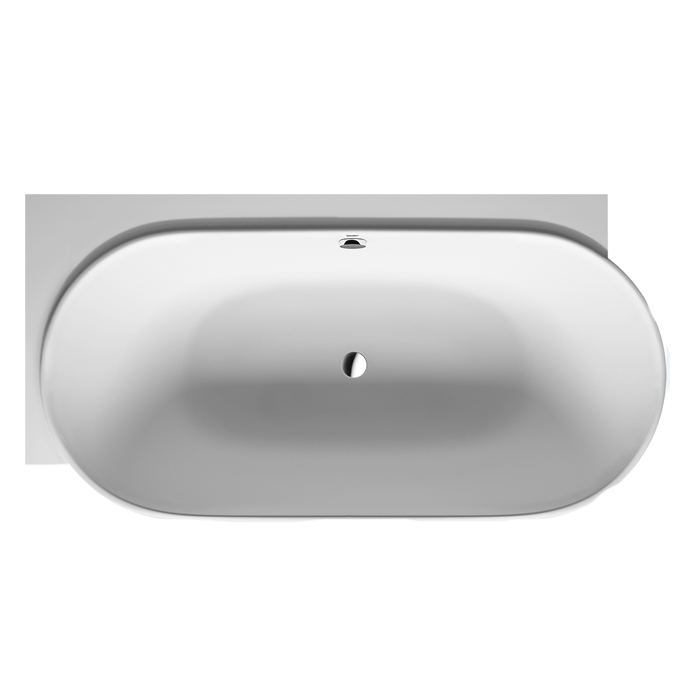 Ванна из минерального литья Duravit Luv 700431 185x95 угол слева