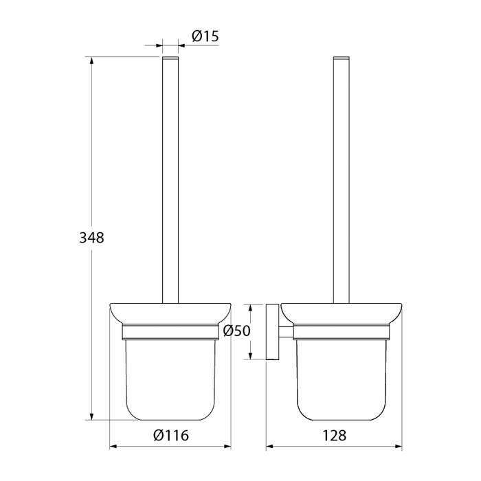 Ершик IDDIS Calipso CALMBG0i47 хром