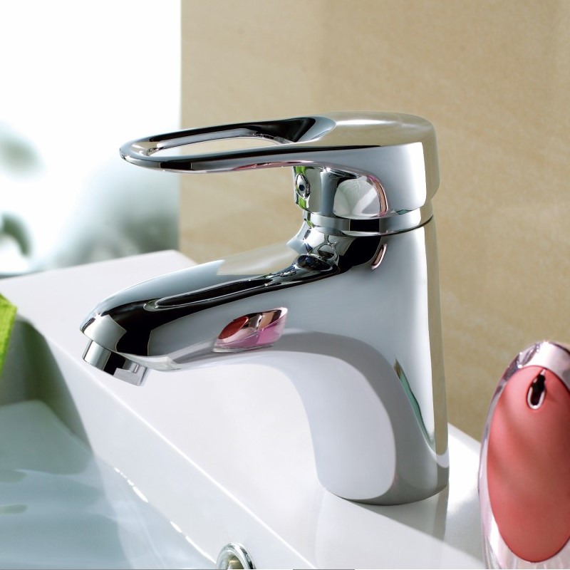 Смеситель для раковины Haiba HB1004, хром