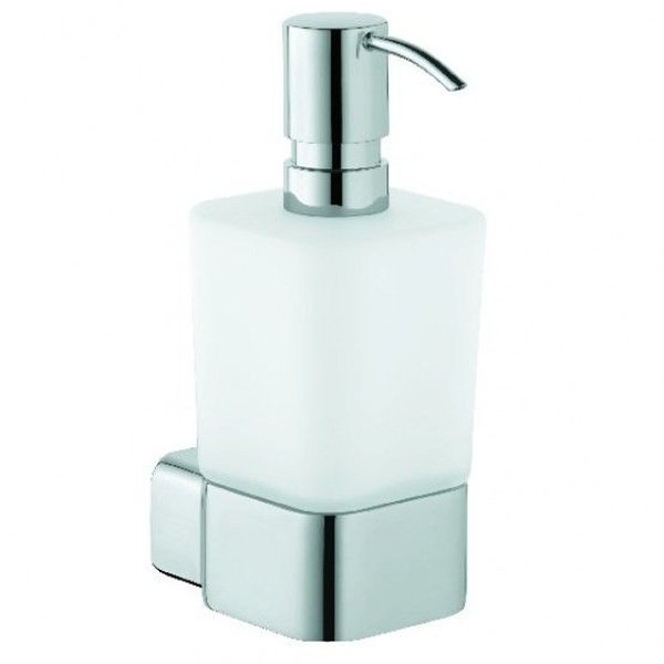Дозатор для жидкого мыла Kludi E2 4997605 Хром/Белый