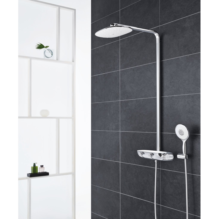Душевая стойка Grohe Rainshower SmartControl 26361LS0 белый/хром