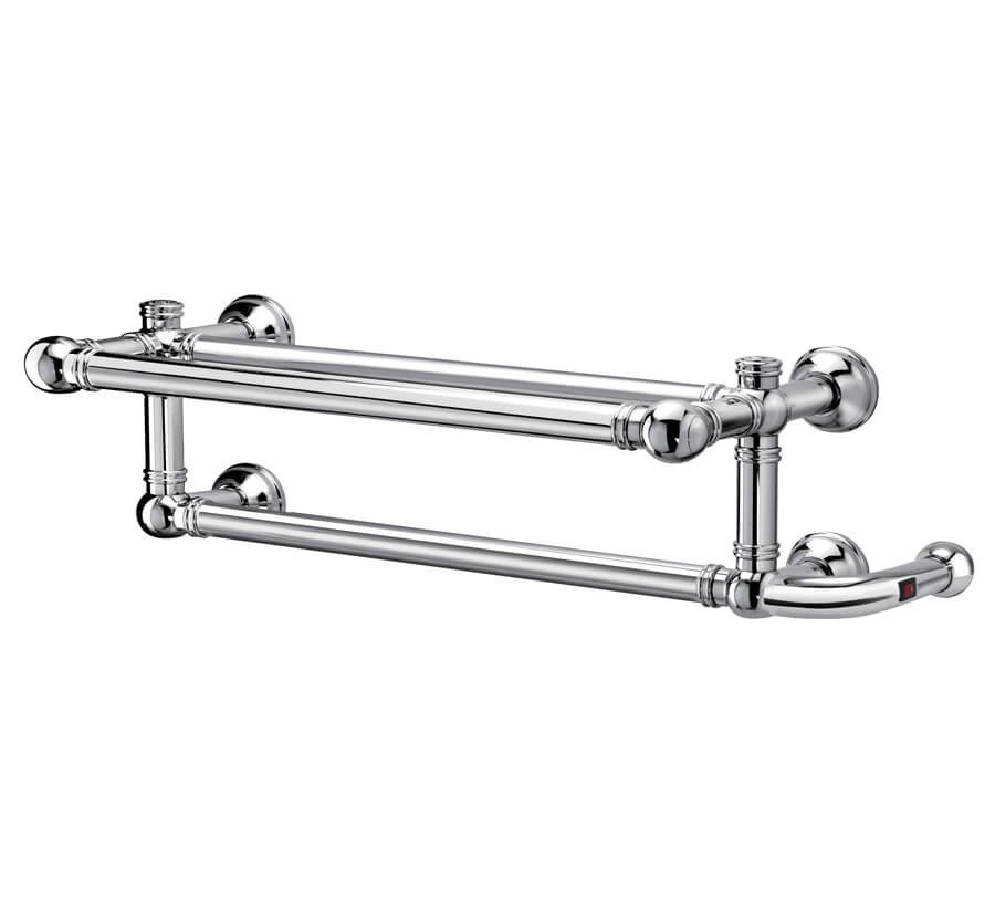 Полотенцесушитель электрический Margaroli Armonia 95925502CRBP 22,5х69см хром