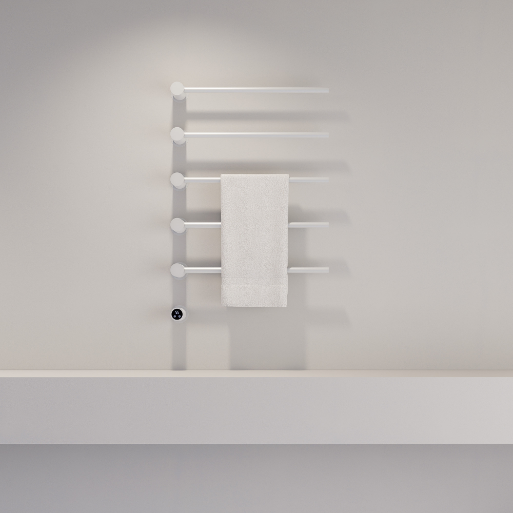 Полотенцесушитель электрический ABBER Charme AH4005MW белый матовый