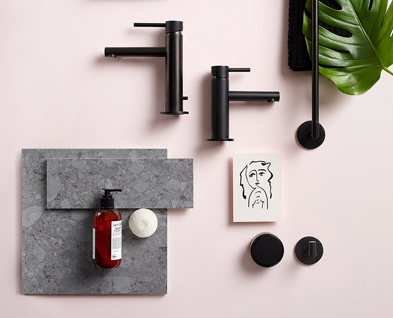 Смеситель для раковины Vitra Origin A4255636 черный матовый