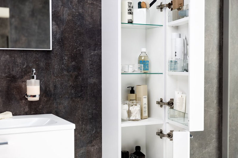 Шкаф пенал Ravak Ring 30 Белый