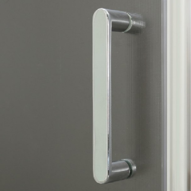 Шторка на ванну BelBagno Unique VF-2 180 профиль Хром стекло прозрачное