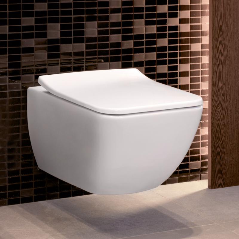 Унитаз подвесной Villeroy & Boch Venticello 4611R001 белый, без сиденья