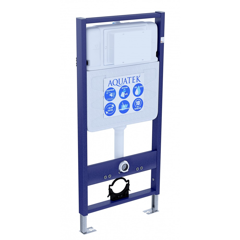 Инсталляция для унитаза Aquatek Standart 50 INS-0000012 со звукоизоляцией