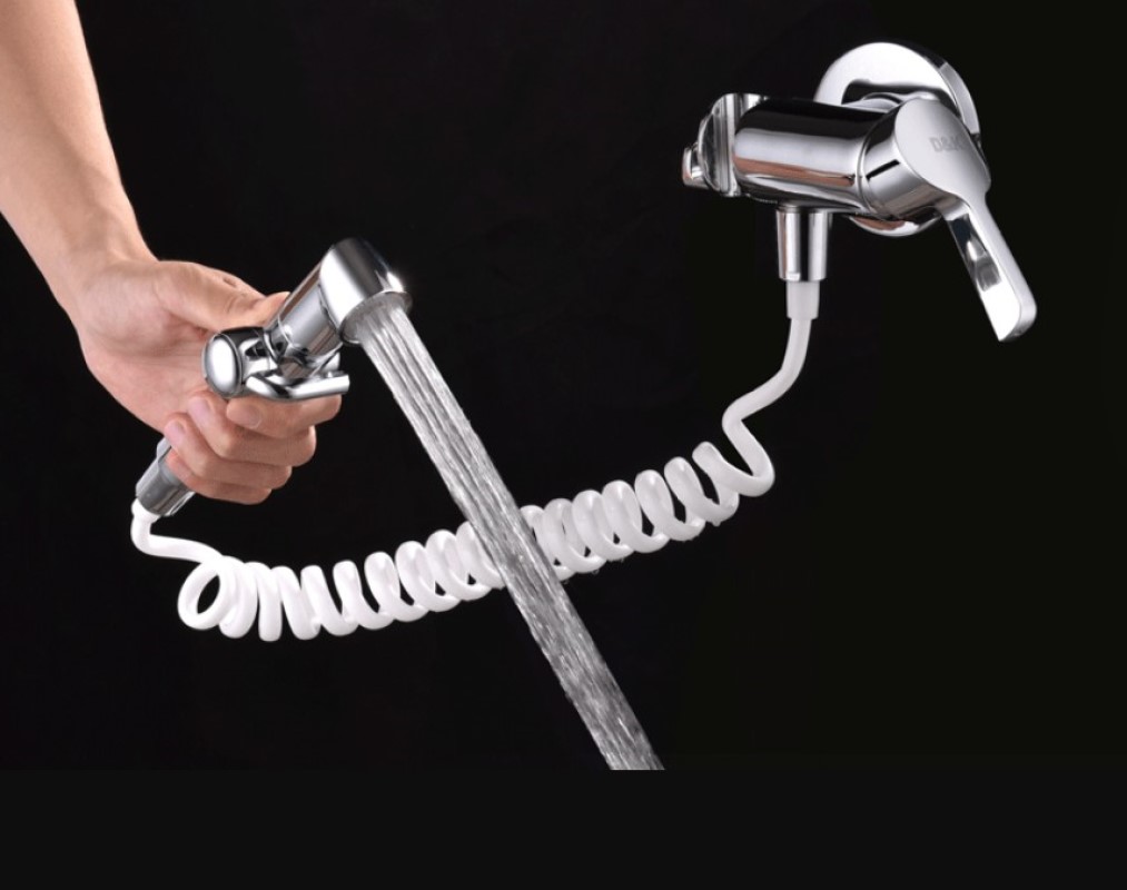 Гигиенический душ со смесителем D&K Rhein DA1464501, хром