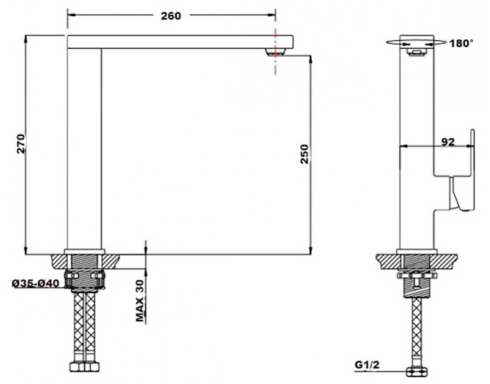 Смеситель для кухни Timo Selene 2066FN chrome хром