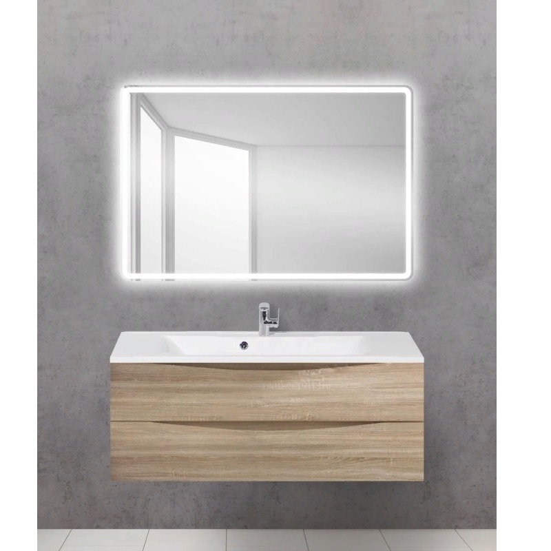 Зеркало BelBagno SPC-MAR 120 с кнопочным выключателем с подсветкой