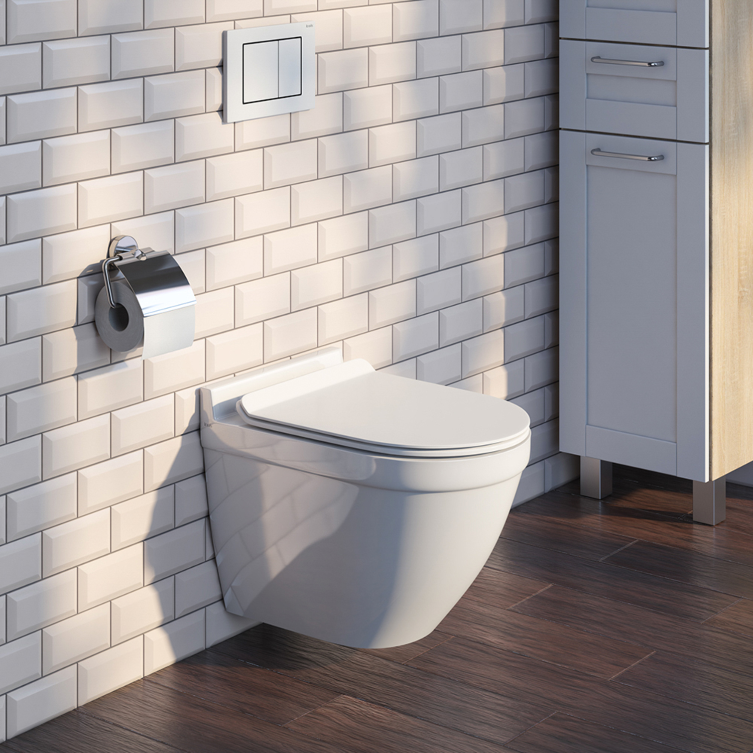 Унитаз подвесной IDDIS Cloud CLORDSEi25 белый, с сиденьем микролифт