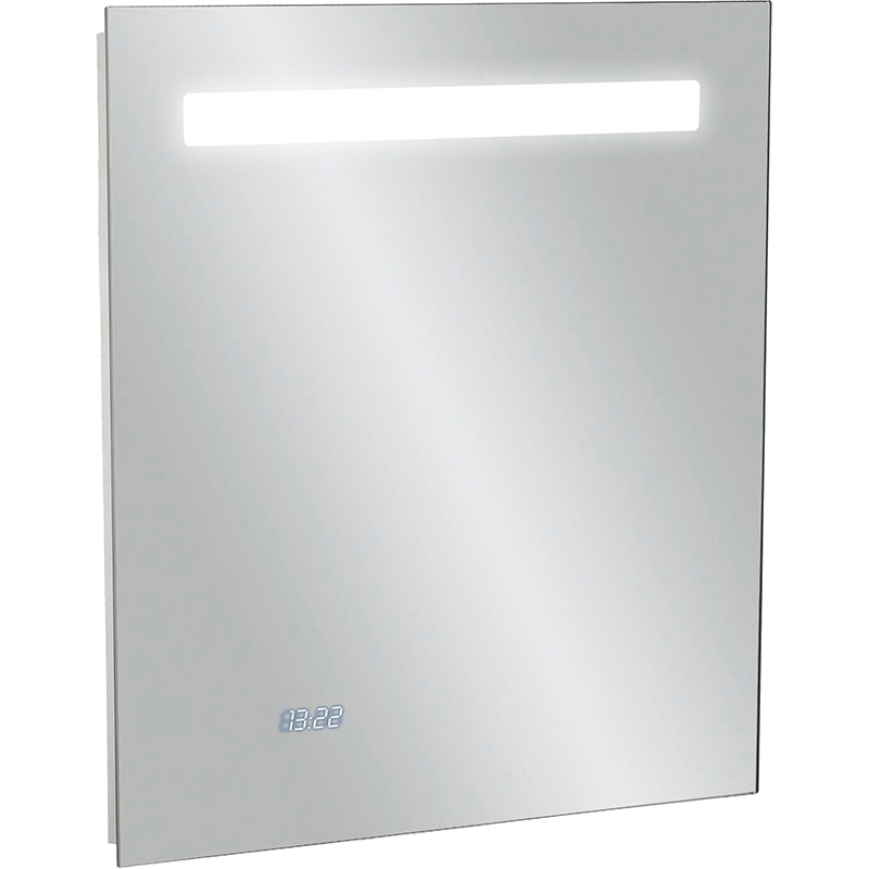 Зеркало Jacob Delafon Parallel 60 с часами со светодиодной подсветкой