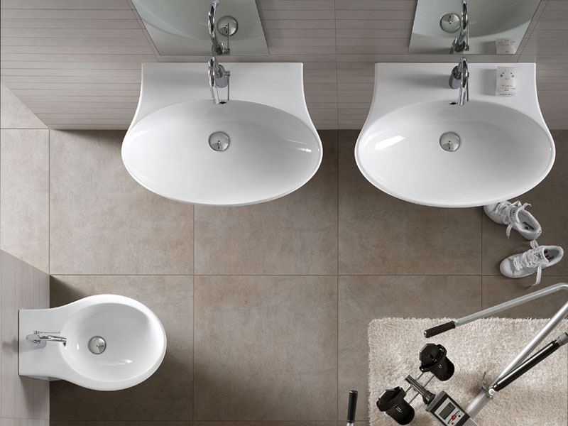 Раковина Hatria Nido 68 YOQX Белая