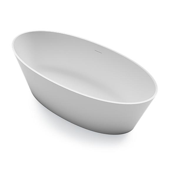 Ванна отдельностоящая Gruppo Treesse Alma 175 иск. камень, белый матовый
