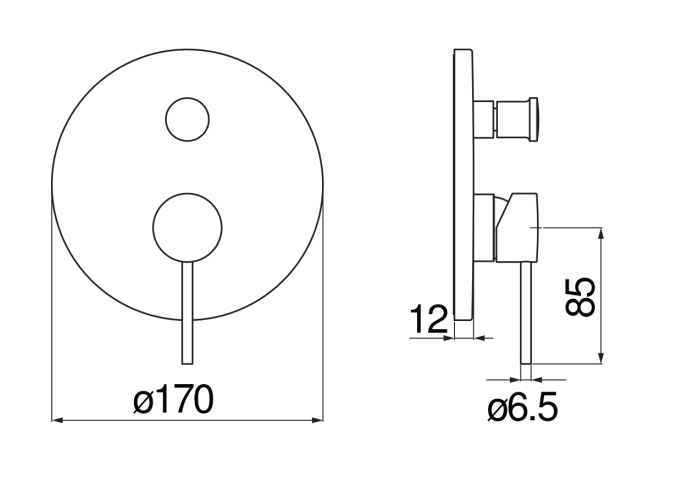 Смеситель для ванны с душем Nobili Velis VE125100/ERCP красное золото