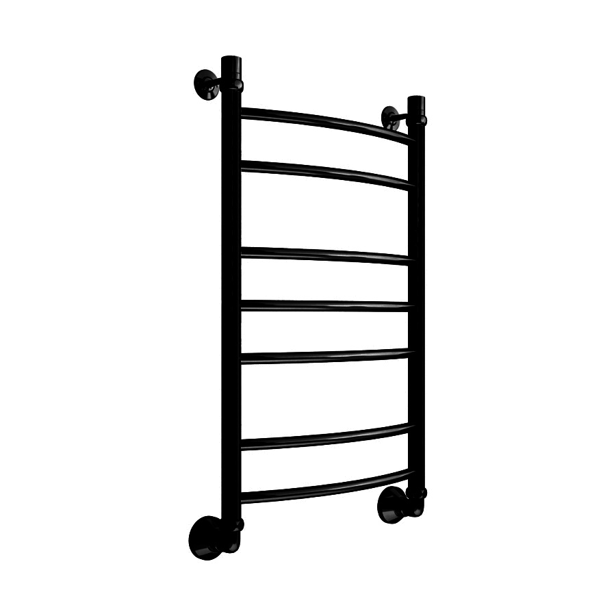 Полотенцесушитель водяной Маргроид Вид 5 80х50 черный матовый