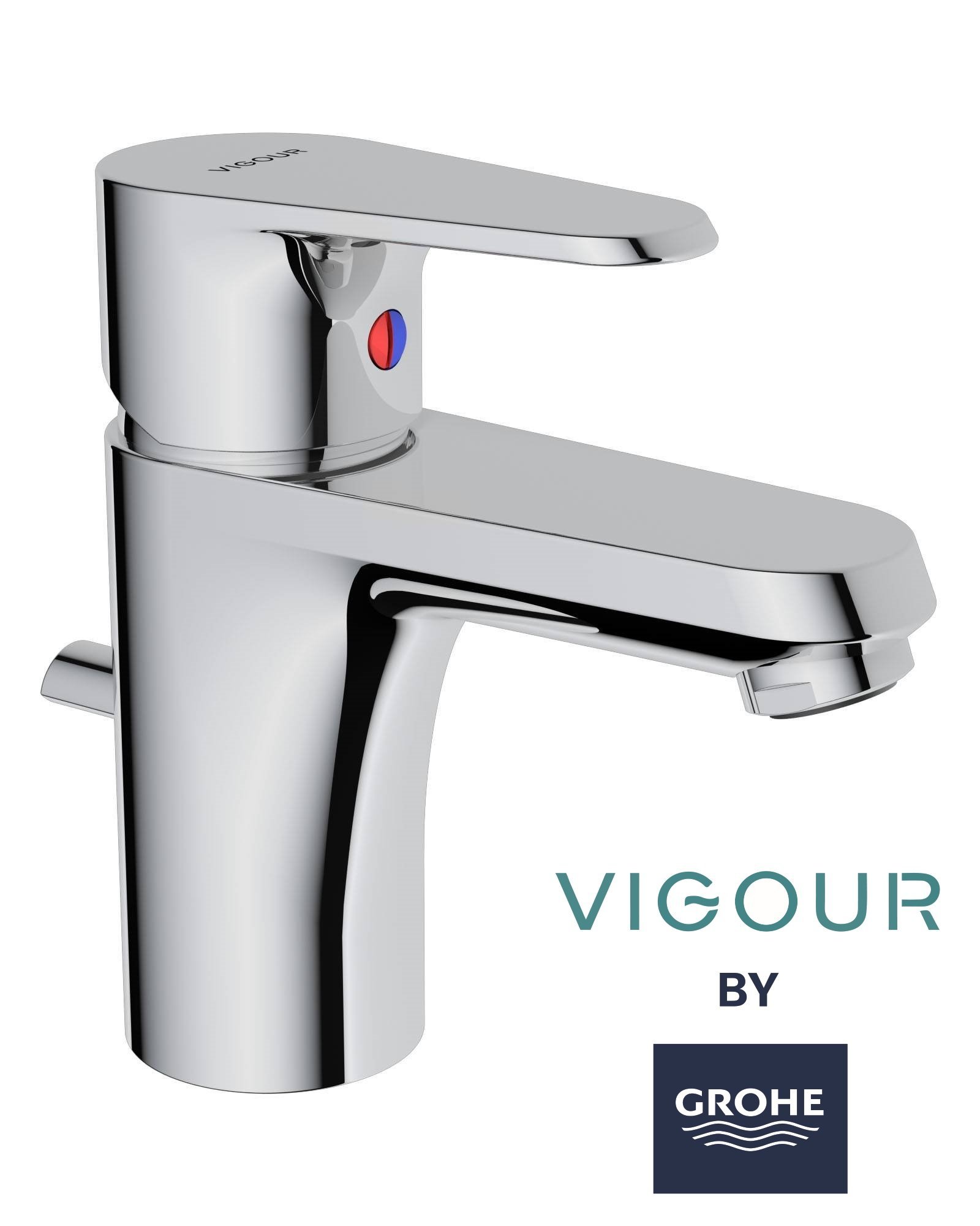 Смеситель для раковины Grohe Vigour Clivia 75140826 хром