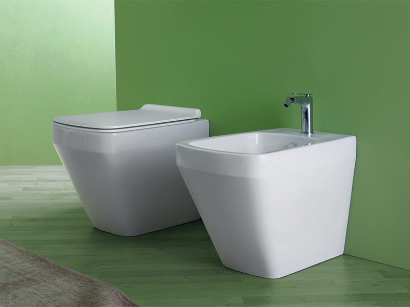 Унитаз приставной Simas Baden-Baden Rimless BB01 безободковый