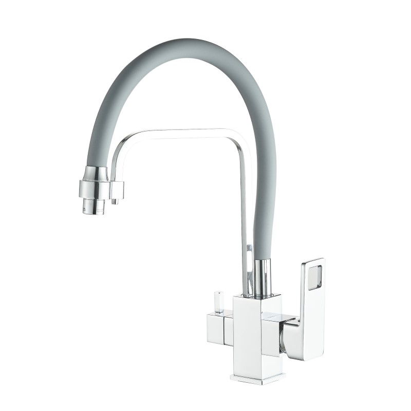 Смеситель для кухни Haiba HB76615, хром