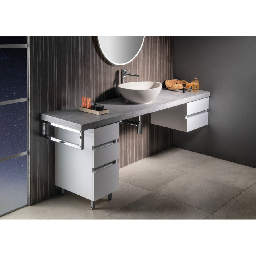 Раковина накладная 53см SAPHO PUNC BH7000 бежевый