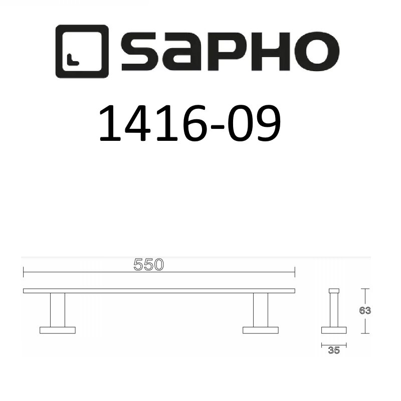 Полотенцедержатель Sapho APOLLO 1416-09 хром