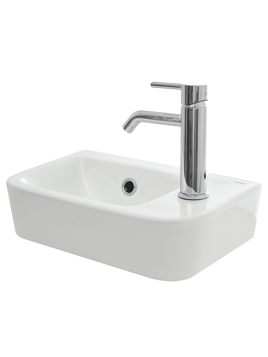 Раковина накладная 37.5см AQUAme AQM5006R белый