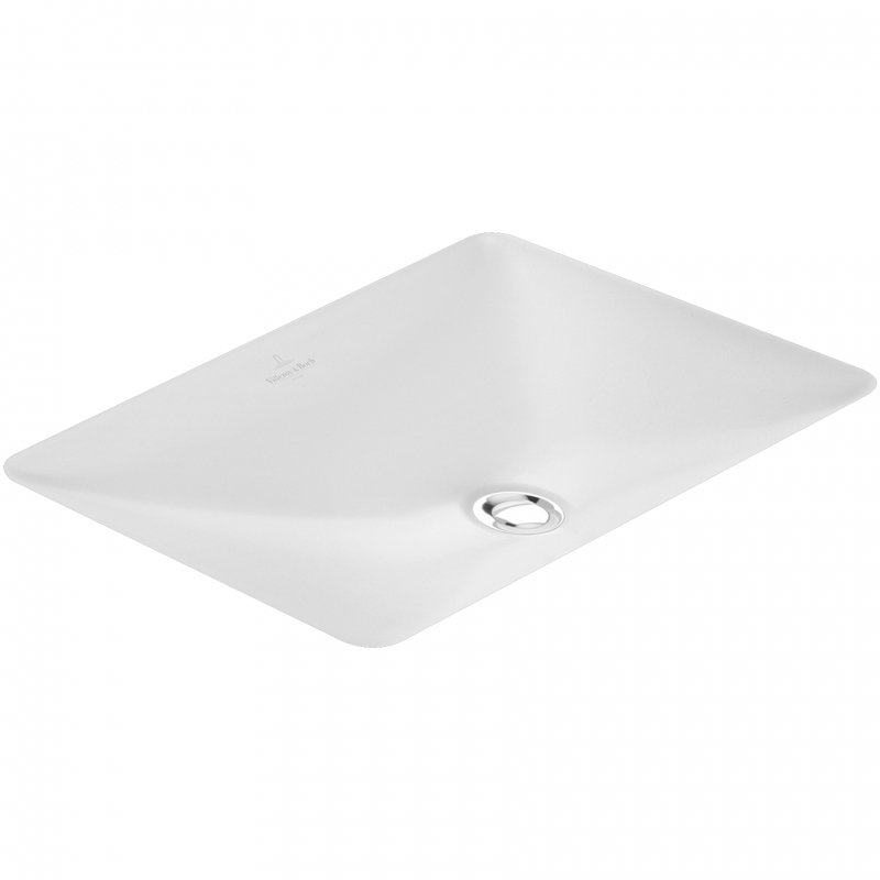 Раковина встраиваемая снизу 54см Villeroy & Boch Loop & Friends 61630001 белый