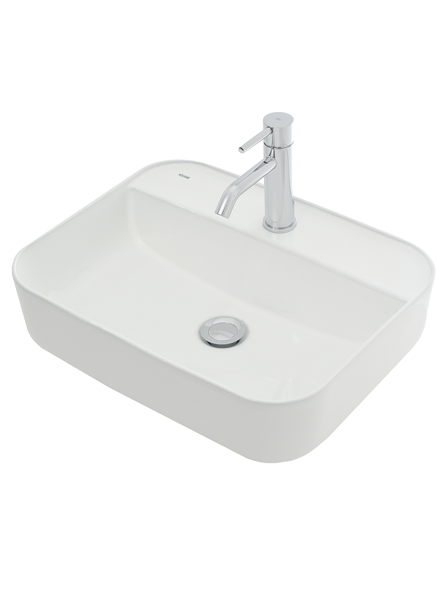 Раковина накладная 50.5см AQUAme AQM5001 белый