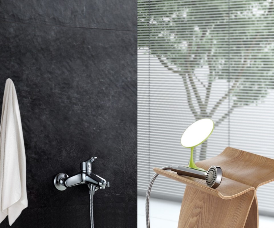 Смеситель для ванны D&K Rhein DA1393201, хром