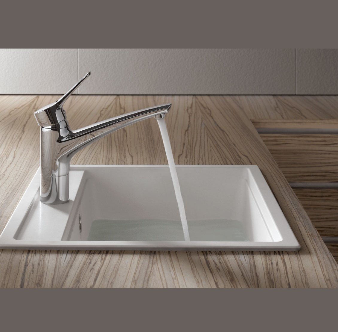 Смеситель для кухни Kludi MX 399040562 хром