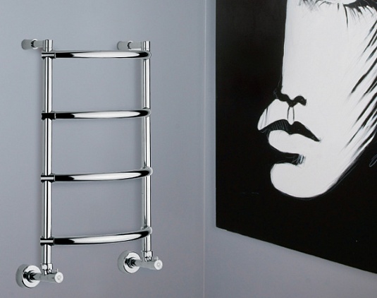 Полотенцесушитель водяной Margaroli Luna 432-4 4323704CRN 713х435 хром