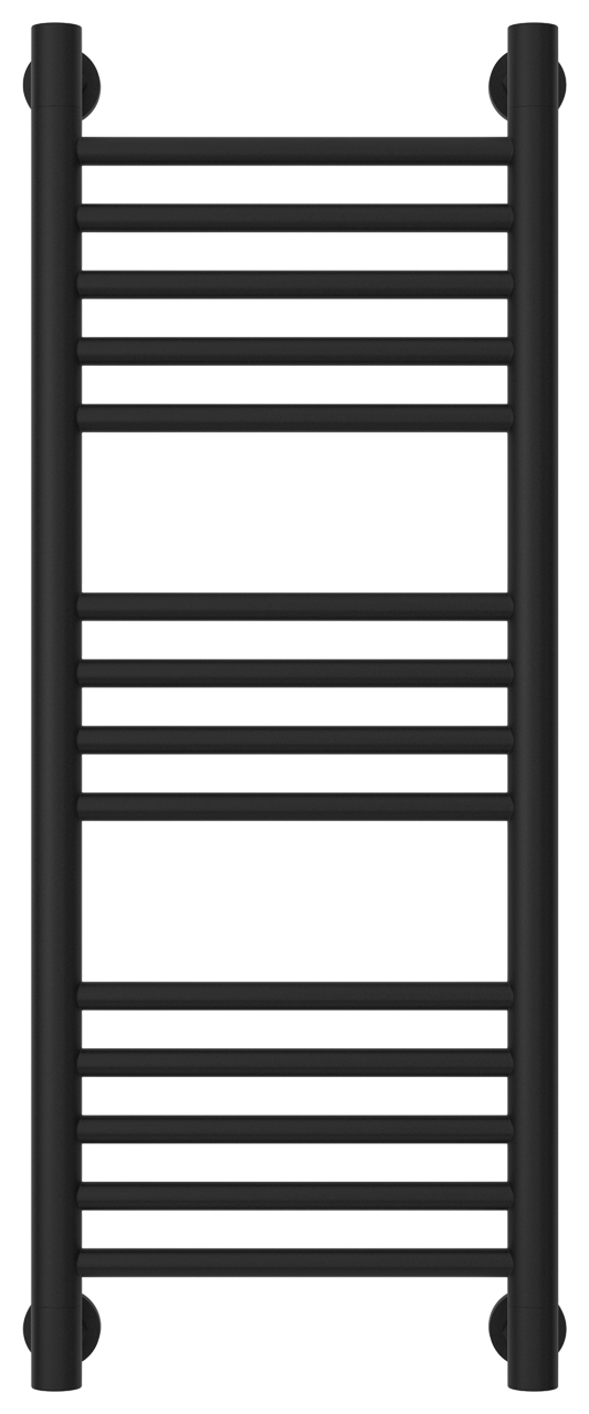 Полотенцесушитель водяной Сунержа Богема+ 80х30 перемычка прямая, черный матовый