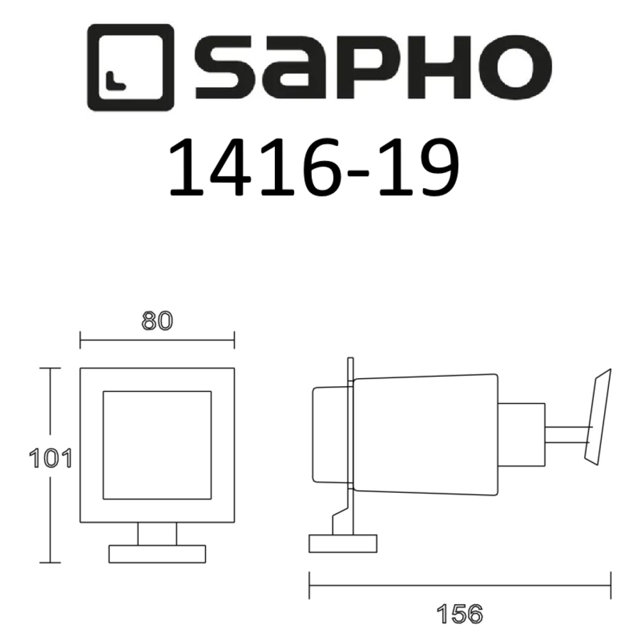 Дозатор Sapho APOLLO 1416-19 хром