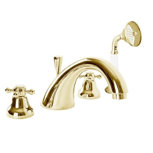 Смеситель на борт ванны Cezares Golf BVD 01 Хром