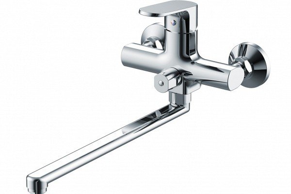 Смеситель для кухни Bravat Pure F7105161C хром