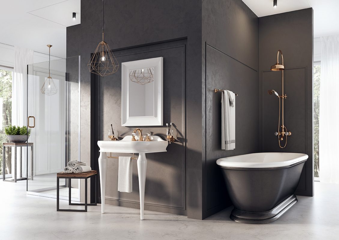 Смеситель для раковины Webert Karenina KA700102010, золото