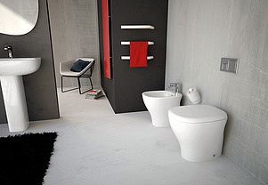 Унитаз приставной ArtCeram Ten TEV002 белый