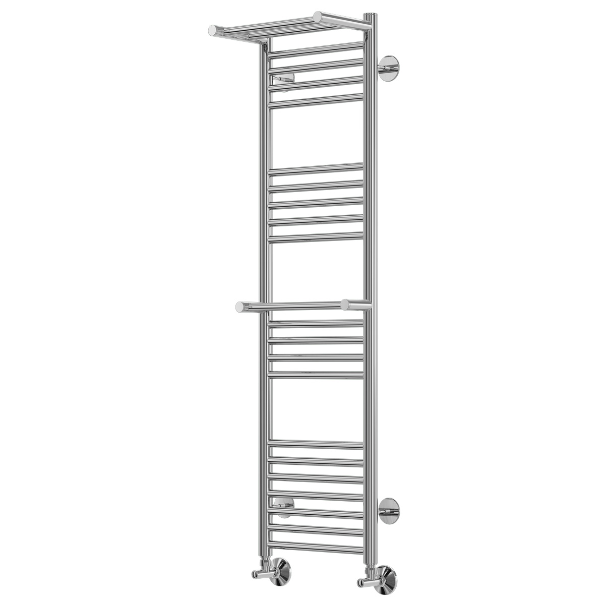 Полотенцесушитель водяной Terminus Аврора П22 300x1200 с двумя полками