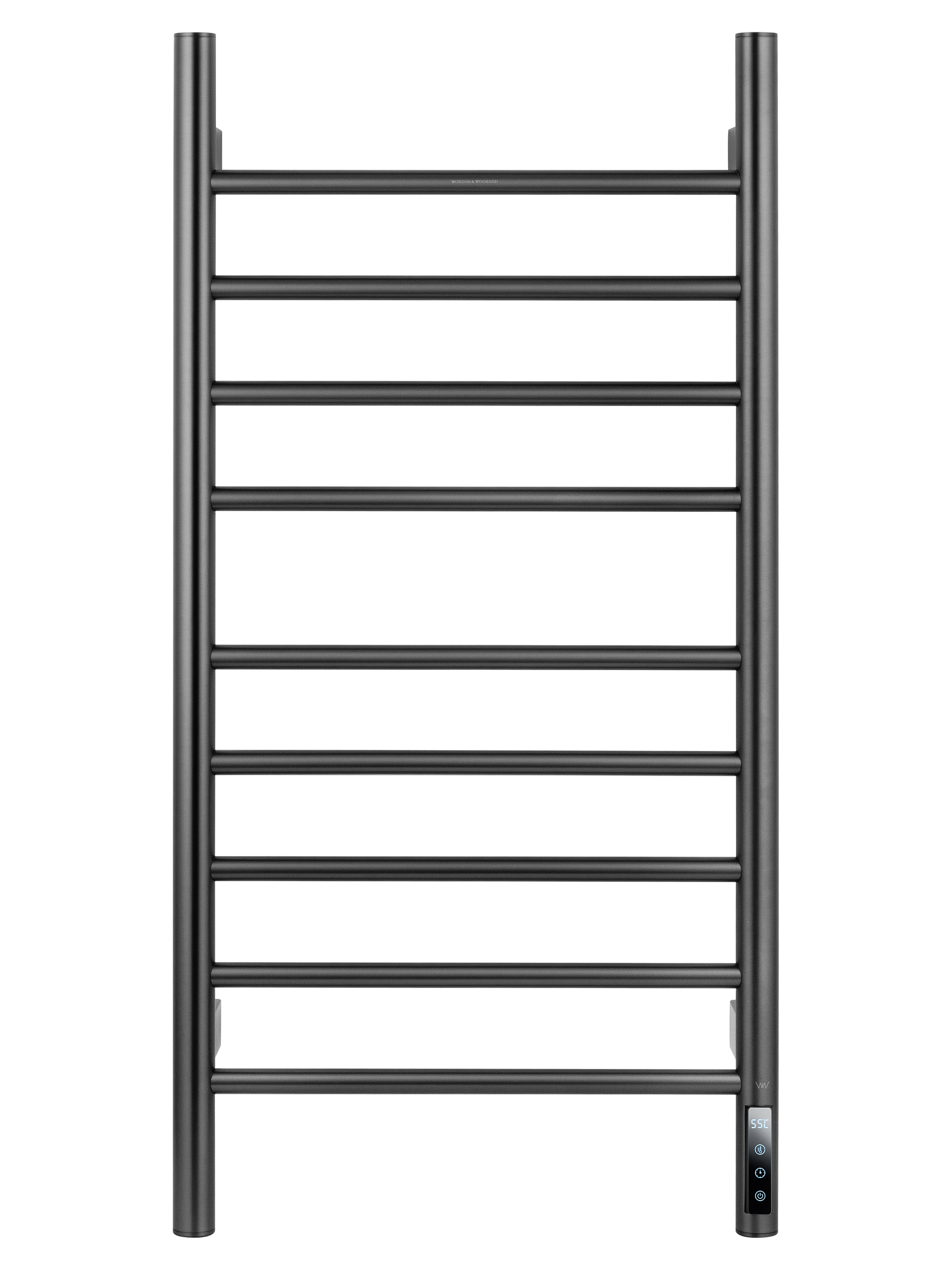Полотенцесушитель электрический WONZON & WOGHAND BONN, Темный графит (WW-AL409-GM)