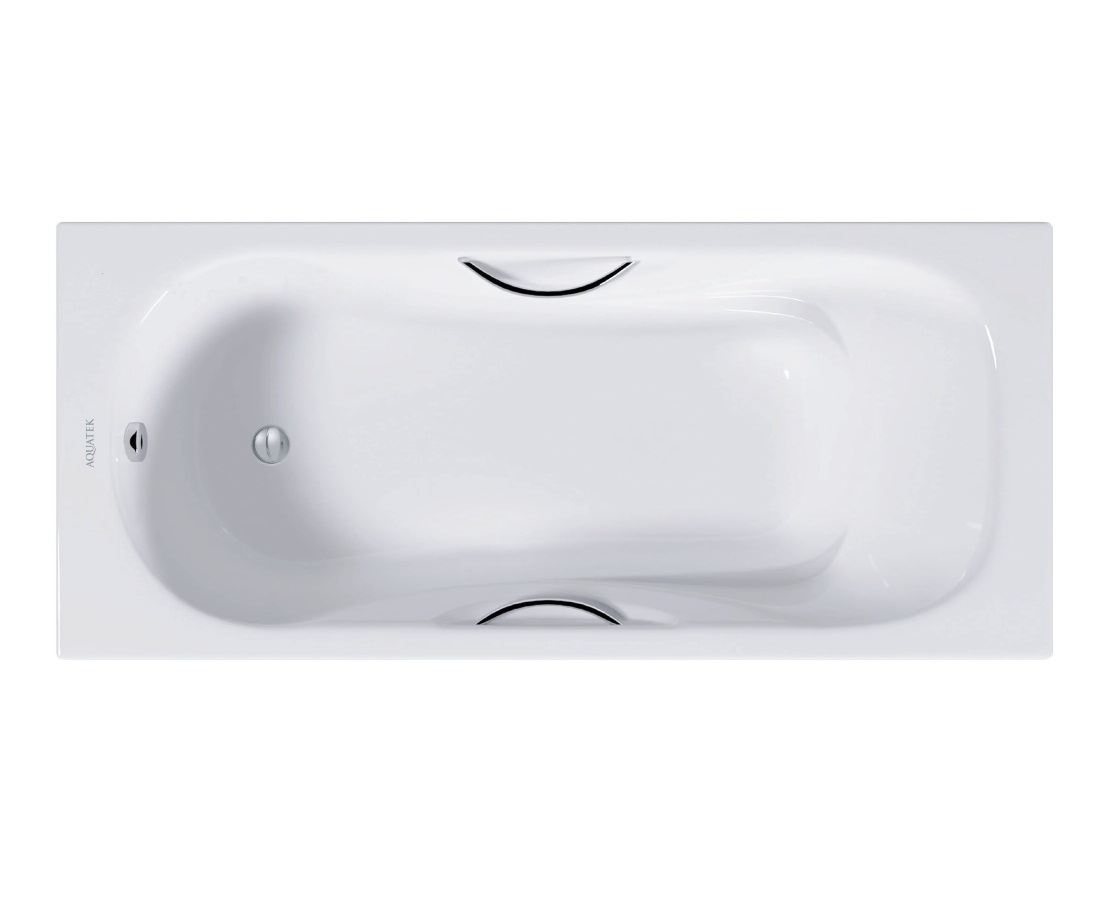 Чугунная ванна Aquatek ГАММА 170х75 AQ8070FH-00 белый