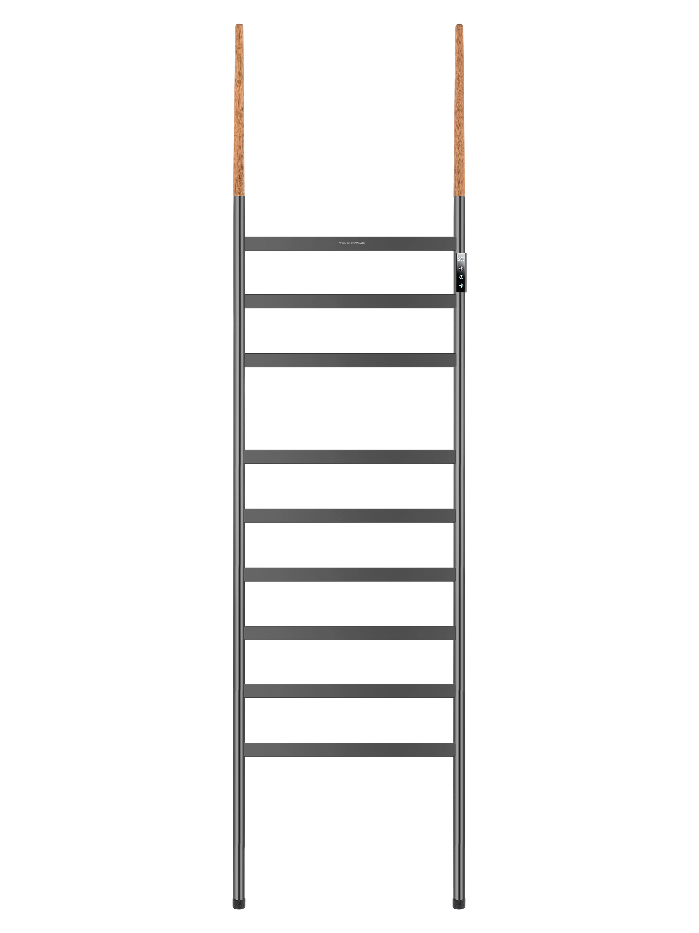 Полотенцесушитель электрический напольный WONZON & WOGHAND BREMEN, Темный графит (WW-A207-GM)