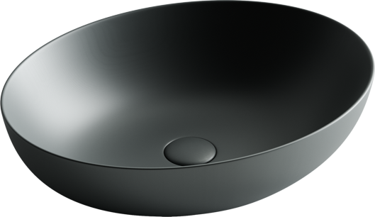 Раковина накладная 52см Ceramica Nova Element CN6017MDH антрацит матовый